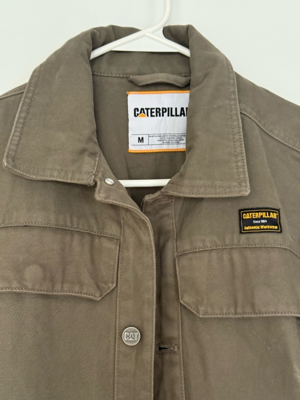 Caterpillar Heritage Uniform Twill. Utility Field Shacked Olive SzM Relaxed - Picture 9 of 16